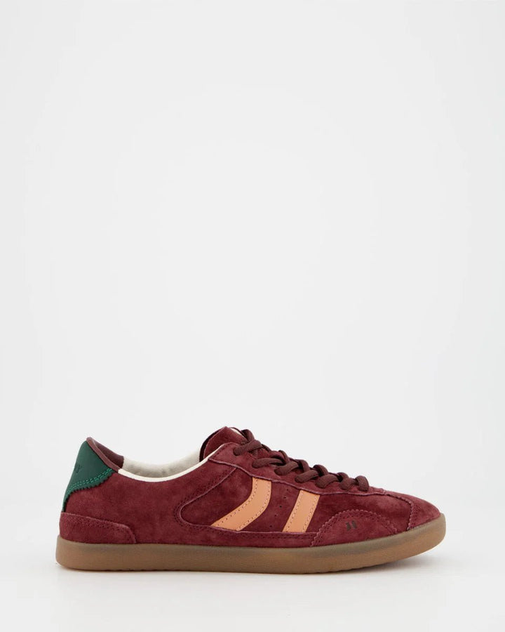 Coolway Kizuna Deep Burgundy Sneaker - eloise boutique