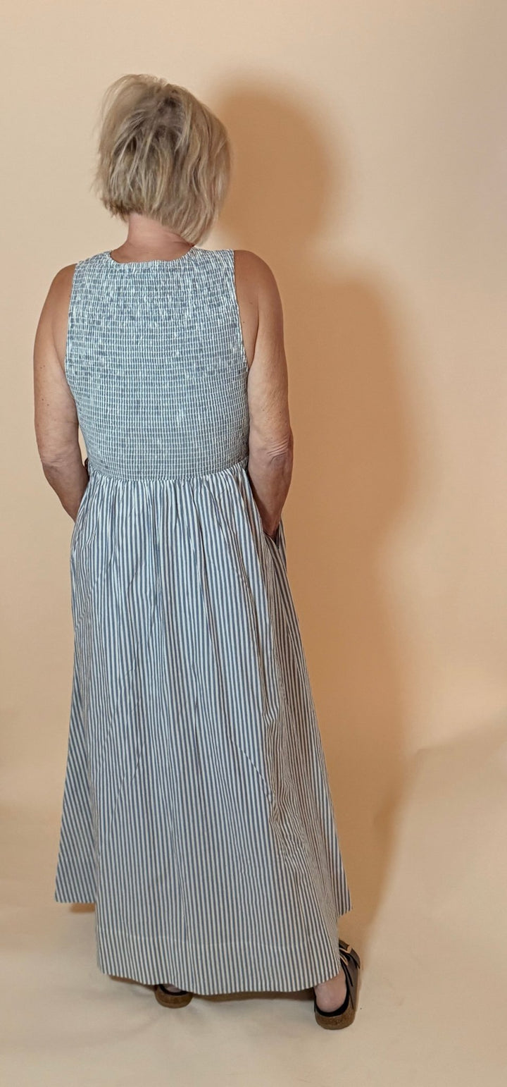 Darcy Poplin Smocked Dress - eloise boutique
