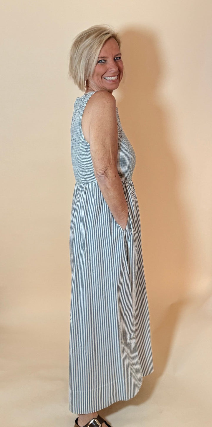 Darcy Poplin Smocked Dress - eloise boutique