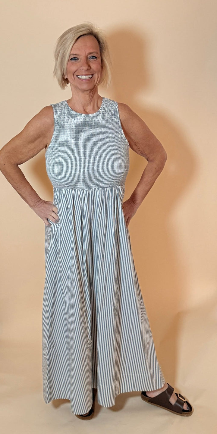 Darcy Poplin Smocked Dress - eloise boutique