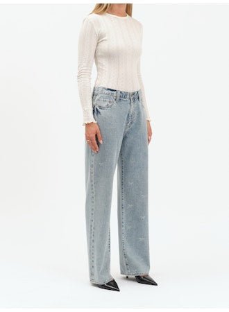 Daze Denim 1999 Jean Slouch 90’s Fit in Lovers Knot - eloise boutique