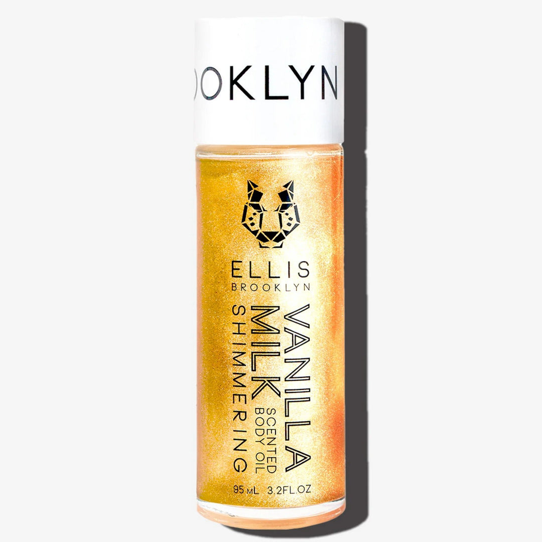 Ellis Brooklyn Vanilla Milk Shimmering Scented Body Oil - eloise boutique