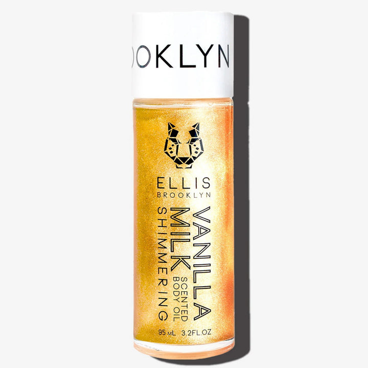 Ellis Brooklyn Vanilla Milk Shimmering Scented Body Oil - eloise boutique