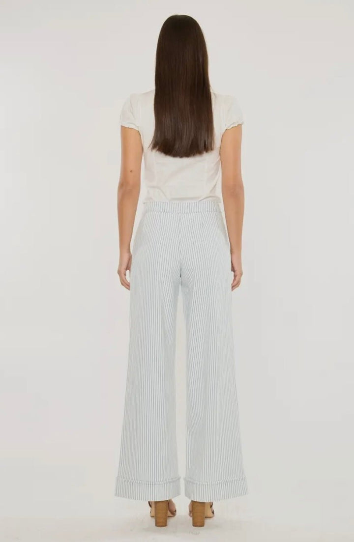 Elora High Rise Wide Leg Trousers - eloise boutique