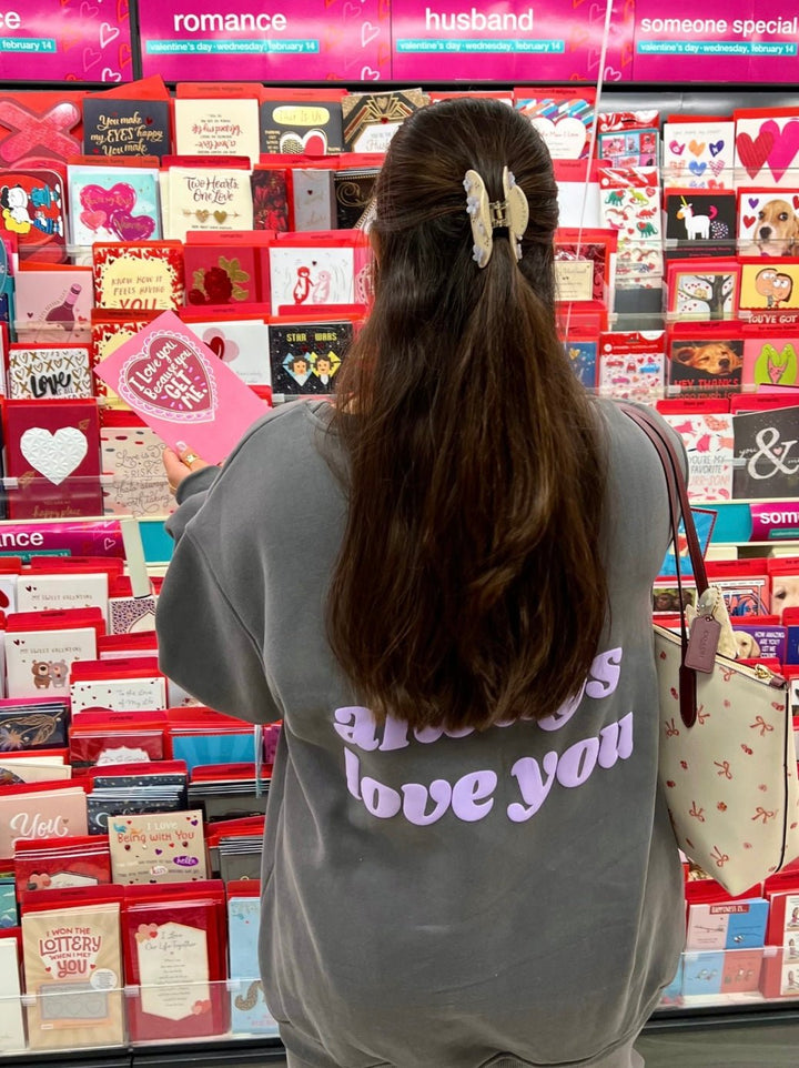 Eternal Love Oversized Crewneck - eloise boutique