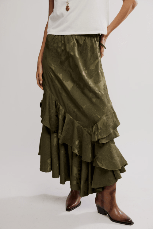 Free People Autumn Promenade Maxi Skirt - eloise boutique