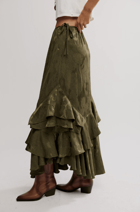 Free People Autumn Promenade Maxi Skirt - eloise boutique