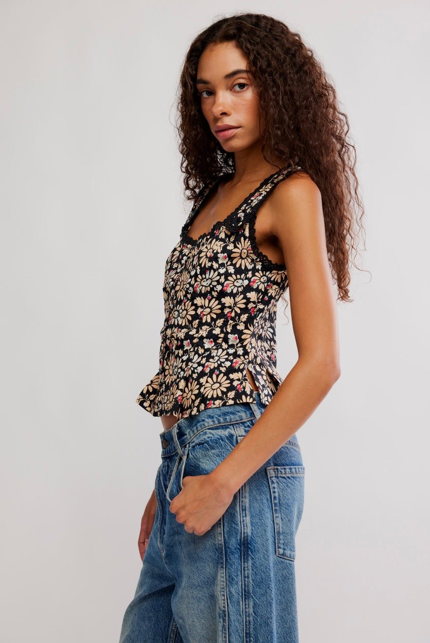 Free People Bridgette Corset Top - eloise boutique