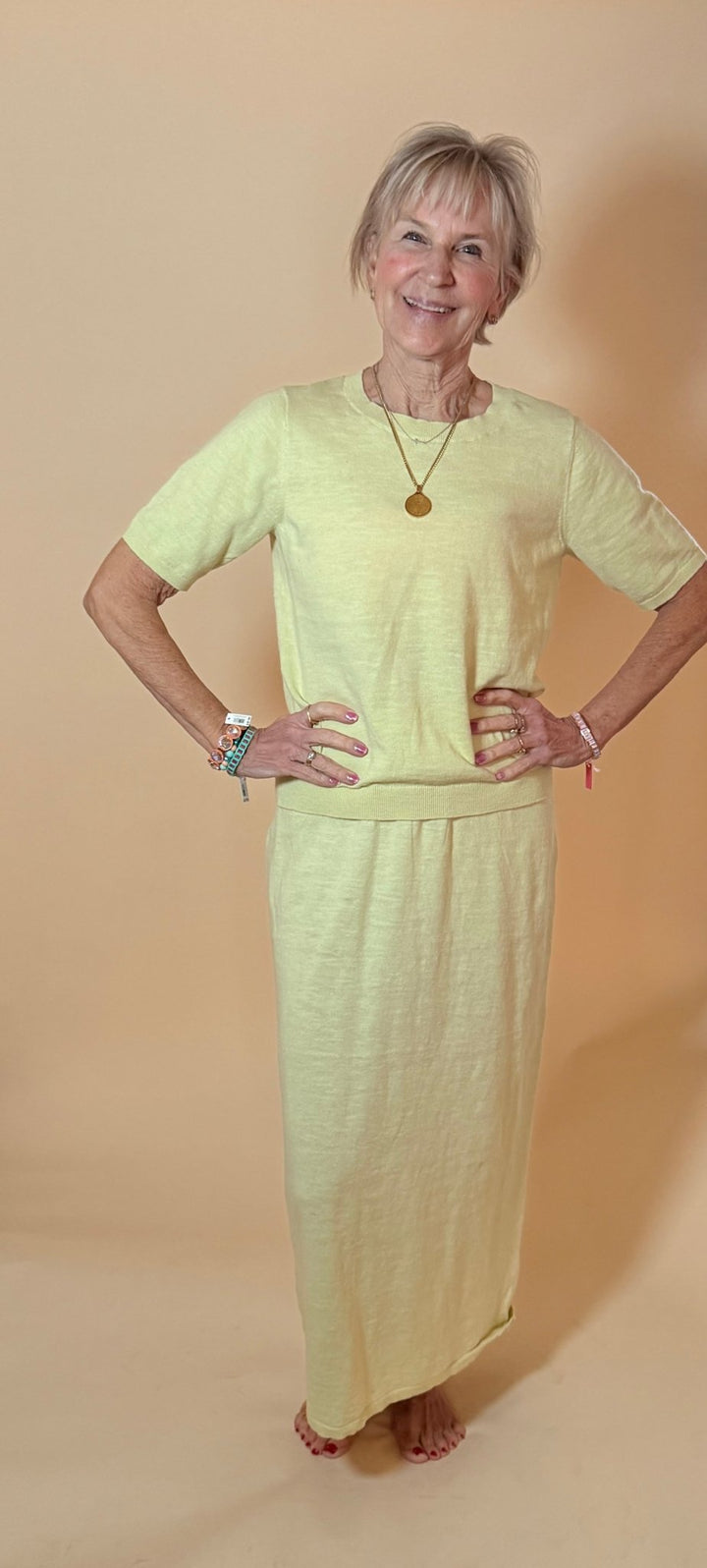 Free People Isabella Sweater Skirt Set - eloise boutique