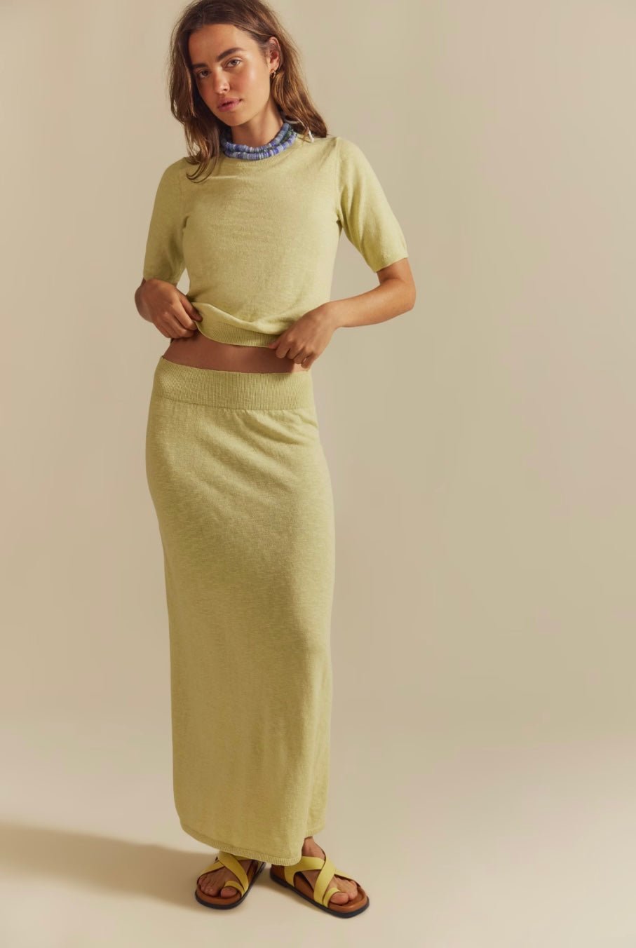 Free People Isabella Sweater Skirt Set - eloise boutique