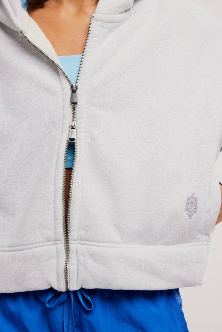 Free People Movement A Cut Above Zip - Up Hoodie - eloise boutique