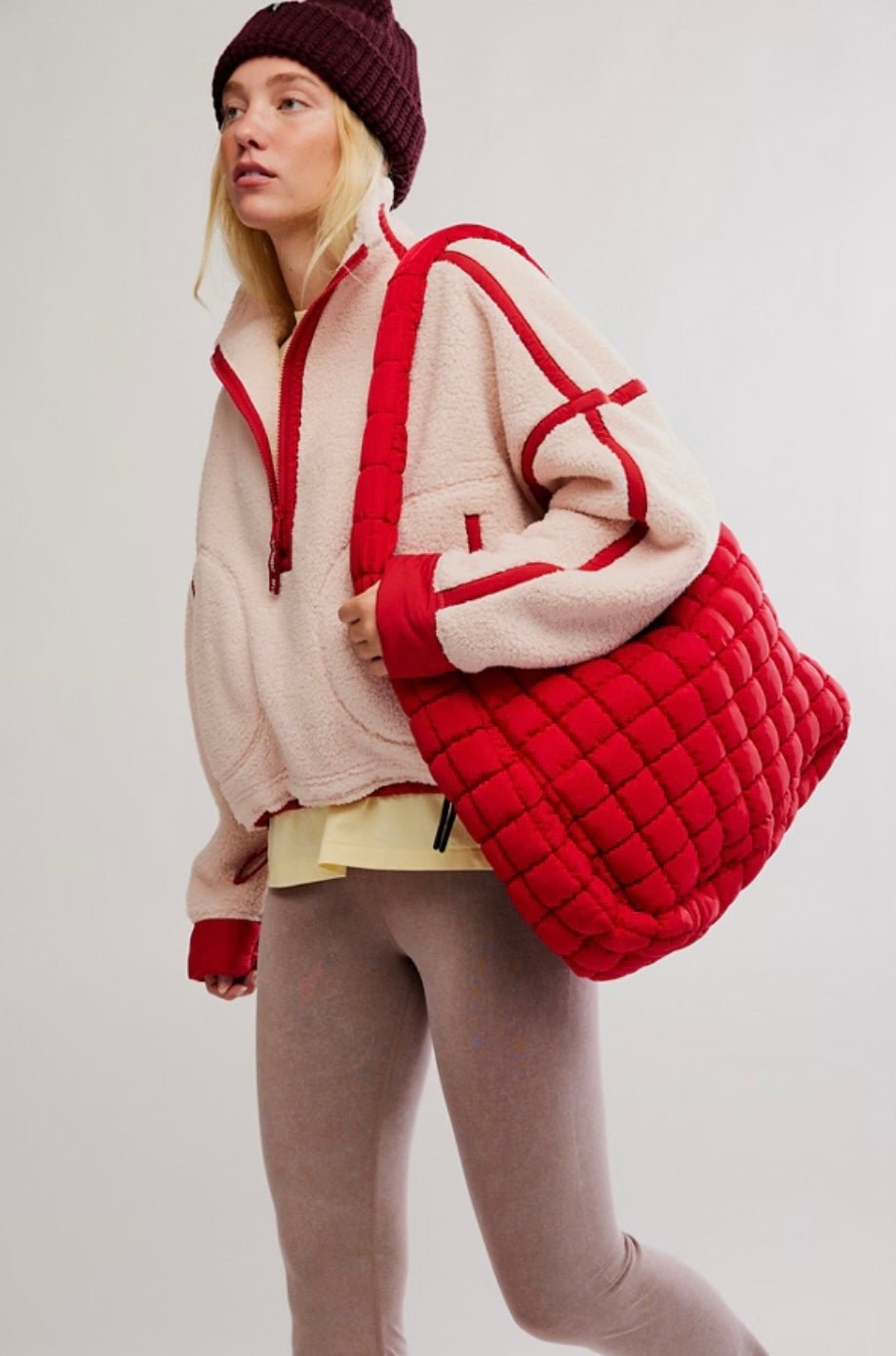 Free People Movement Mountain High 1/2 Zip Fleece - eloise boutique