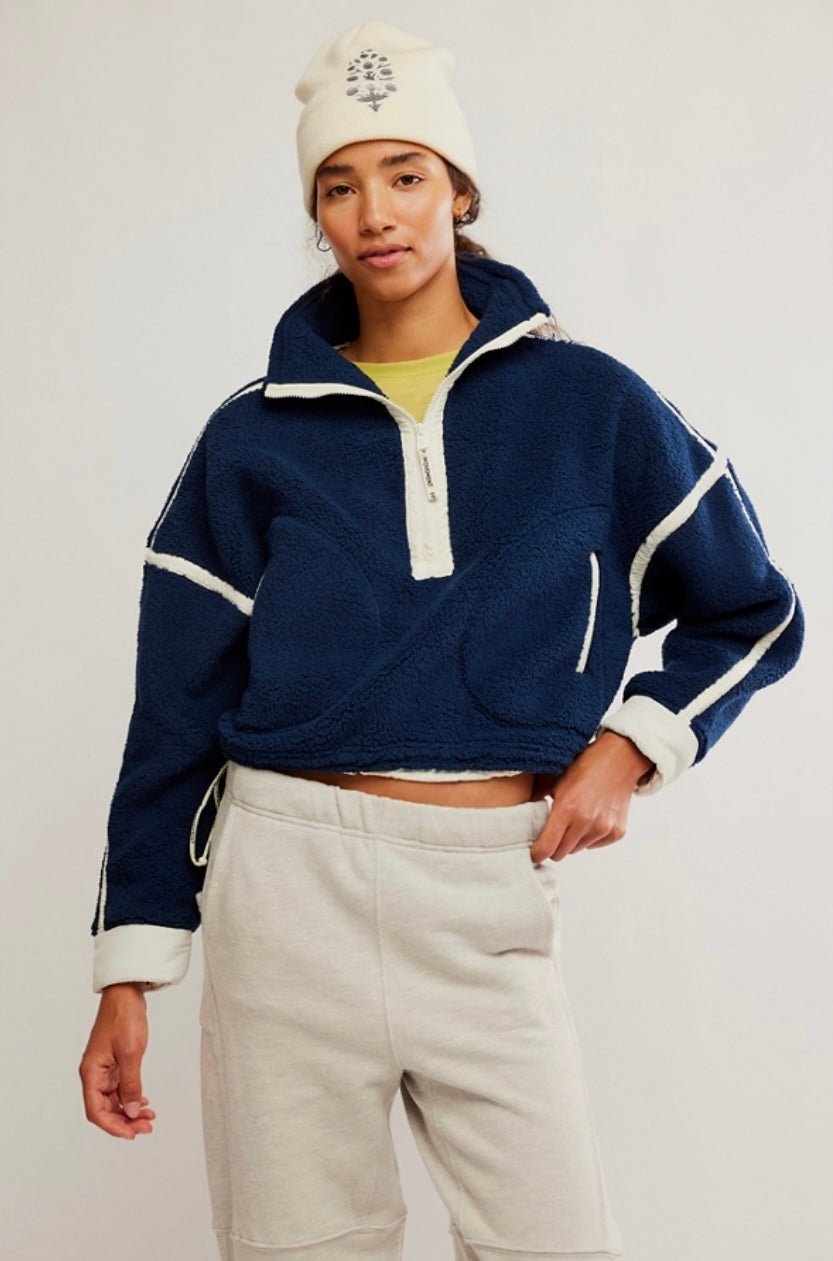 Free People Movement Mountain High 1/2 Zip Fleece - eloise boutique