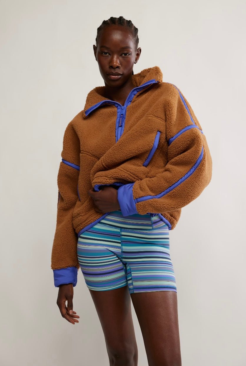 Free People Movement Mountain High 1/2 Zip Fleece - eloise boutique