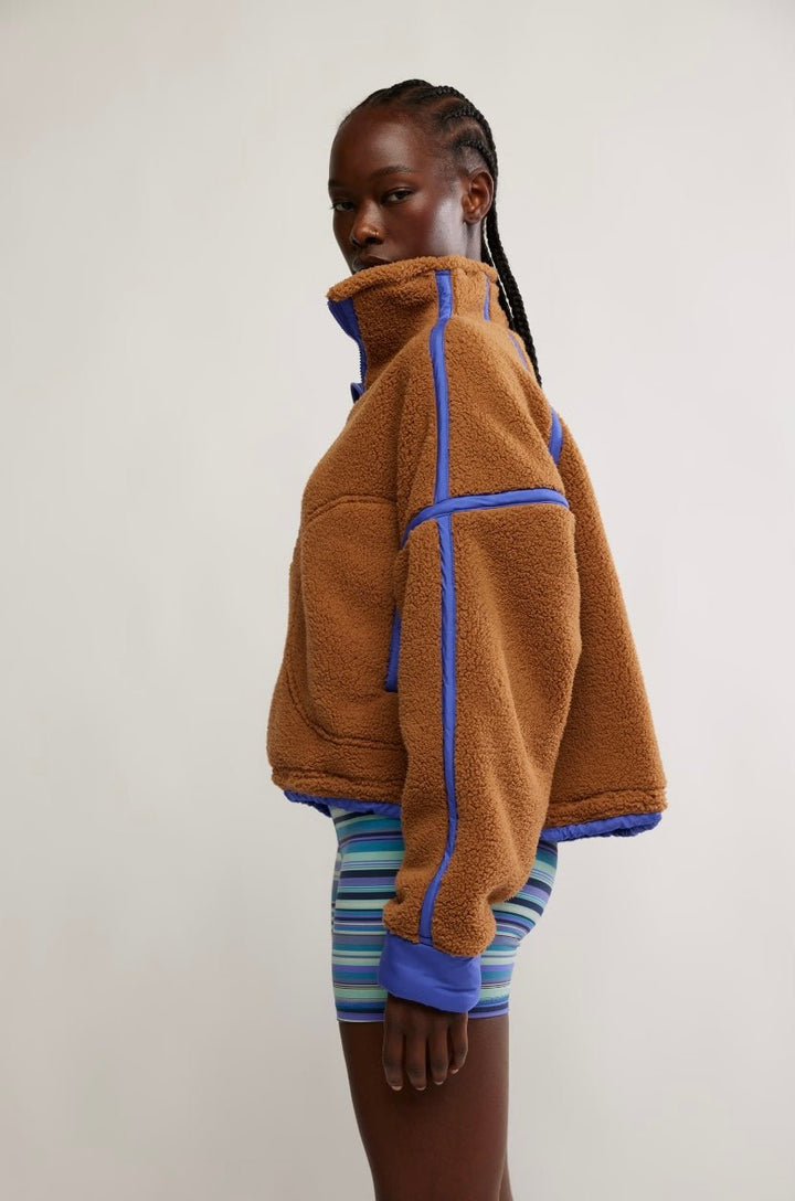 Free People Movement Mountain High 1/2 Zip Fleece - eloise boutique