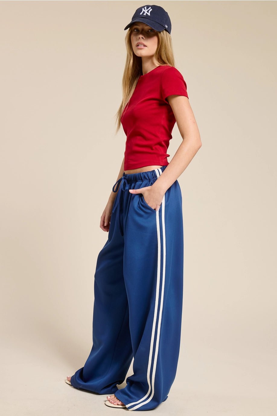 Freestyle Wide - Leg Track Pants - eloise boutique