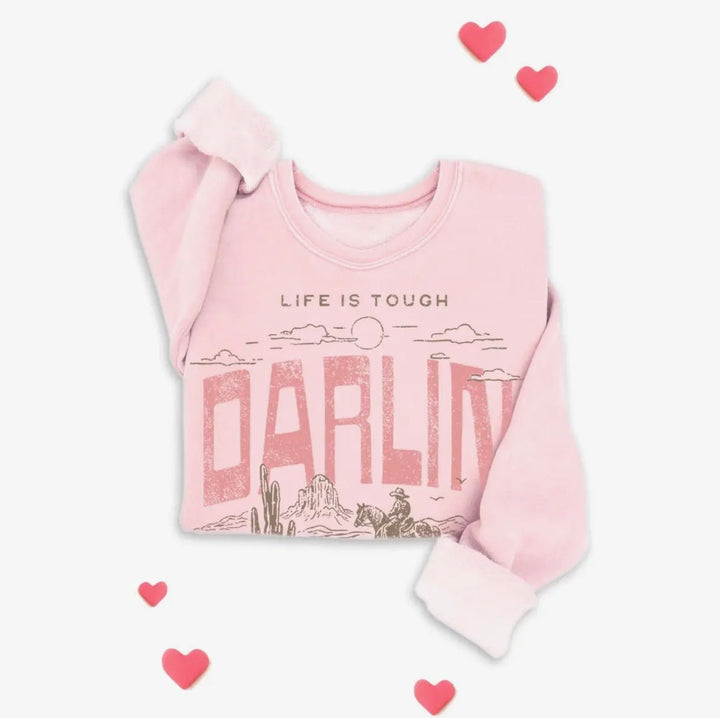 Grit &amp; Grace “Darlin’” Sweatshirt - eloise boutique