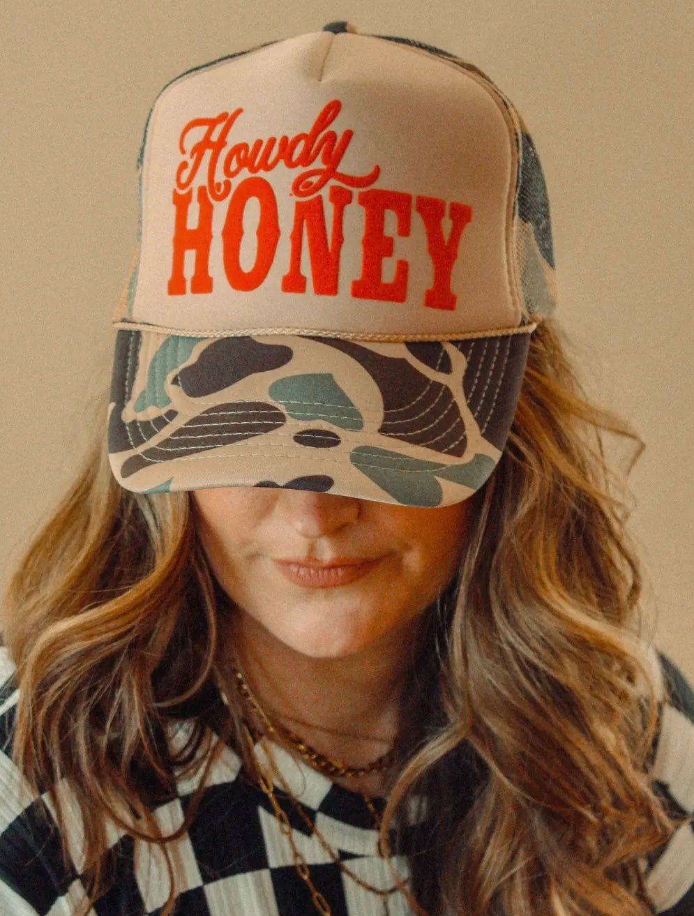 Howdy Honey, Western Trucker Hat - eloise boutique
