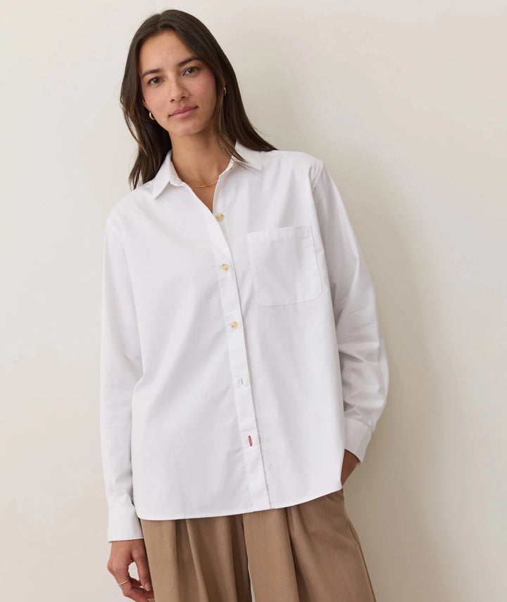 Jane Relaxed California Oxford Shirt - eloise boutique