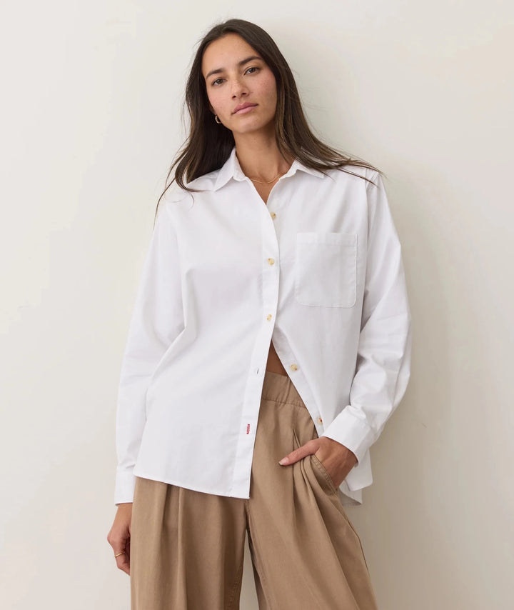 Jane Relaxed California Oxford Shirt - eloise boutique