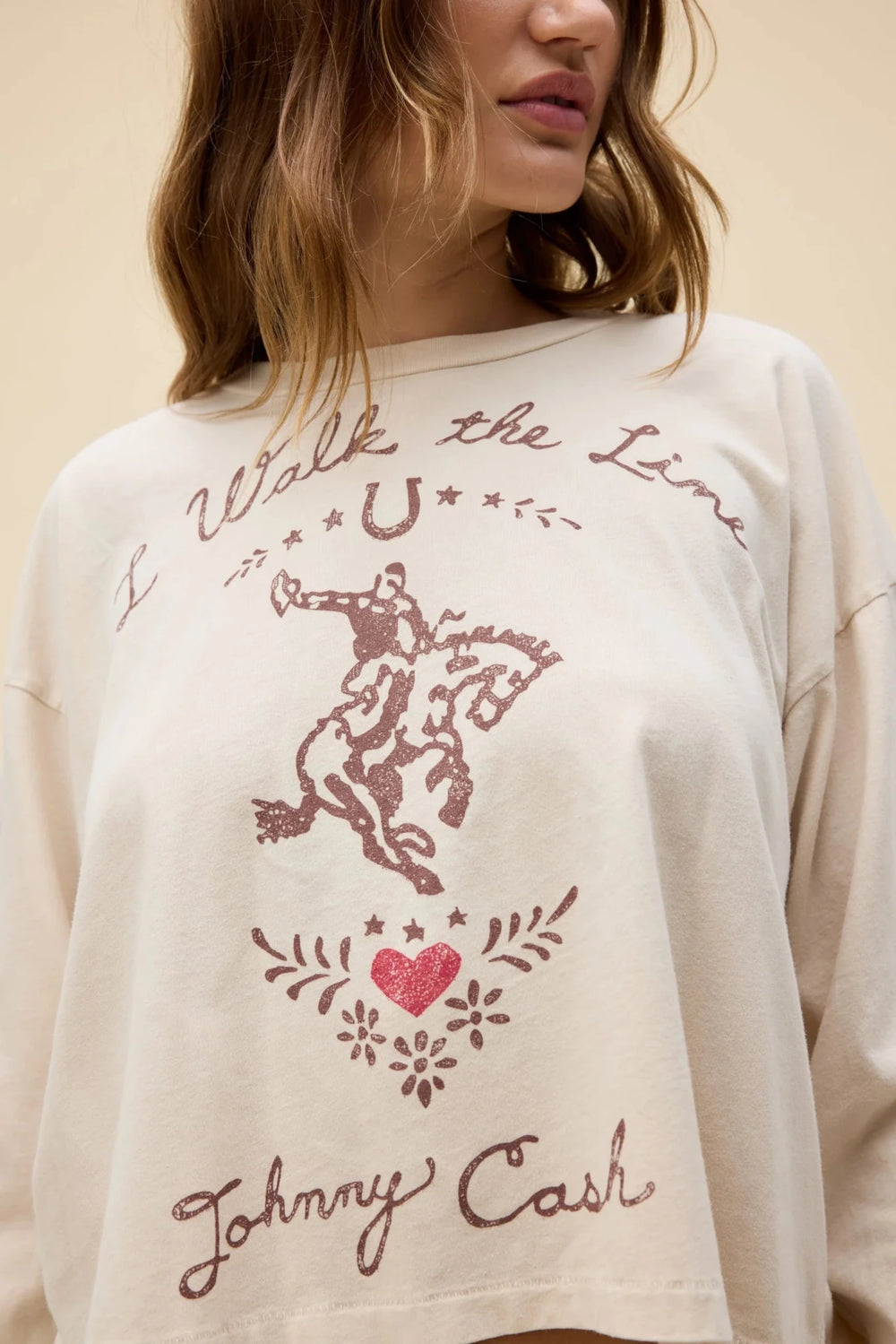 Johnny Cash Walk The Line Meet & Greet Long Sleeve - eloise boutique