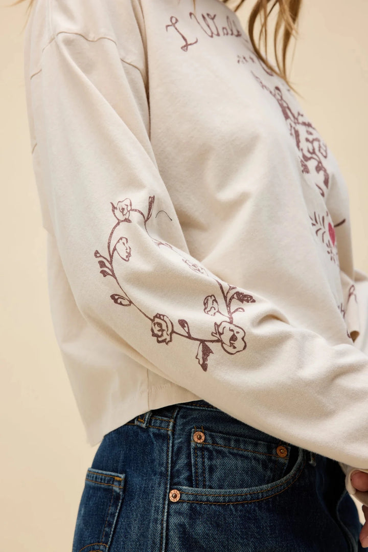 Johnny Cash Walk The Line Meet &amp; Greet Long Sleeve - eloise boutique