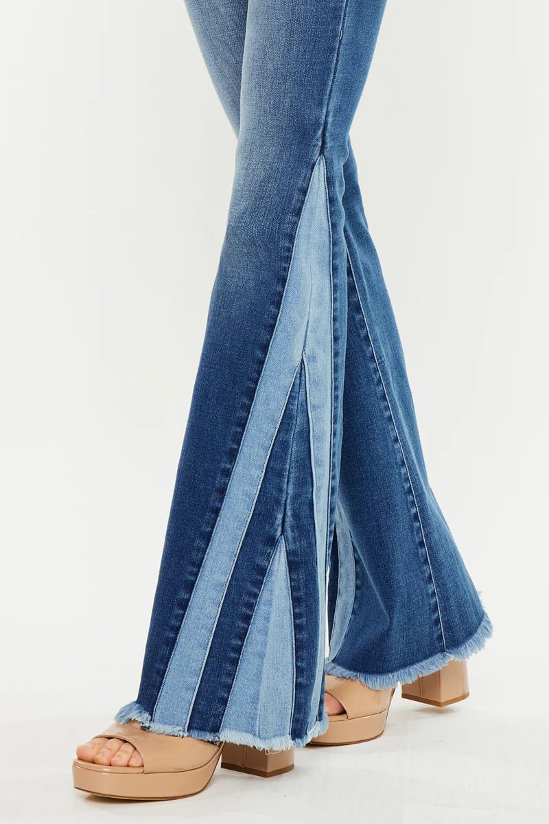 KanCan Treasure High Rise Flare Jeans - eloise boutique
