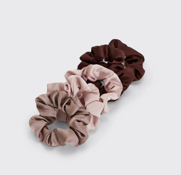 Kitsch Cameo Satin Sleep Scrunchies 5pc Set - eloise boutique