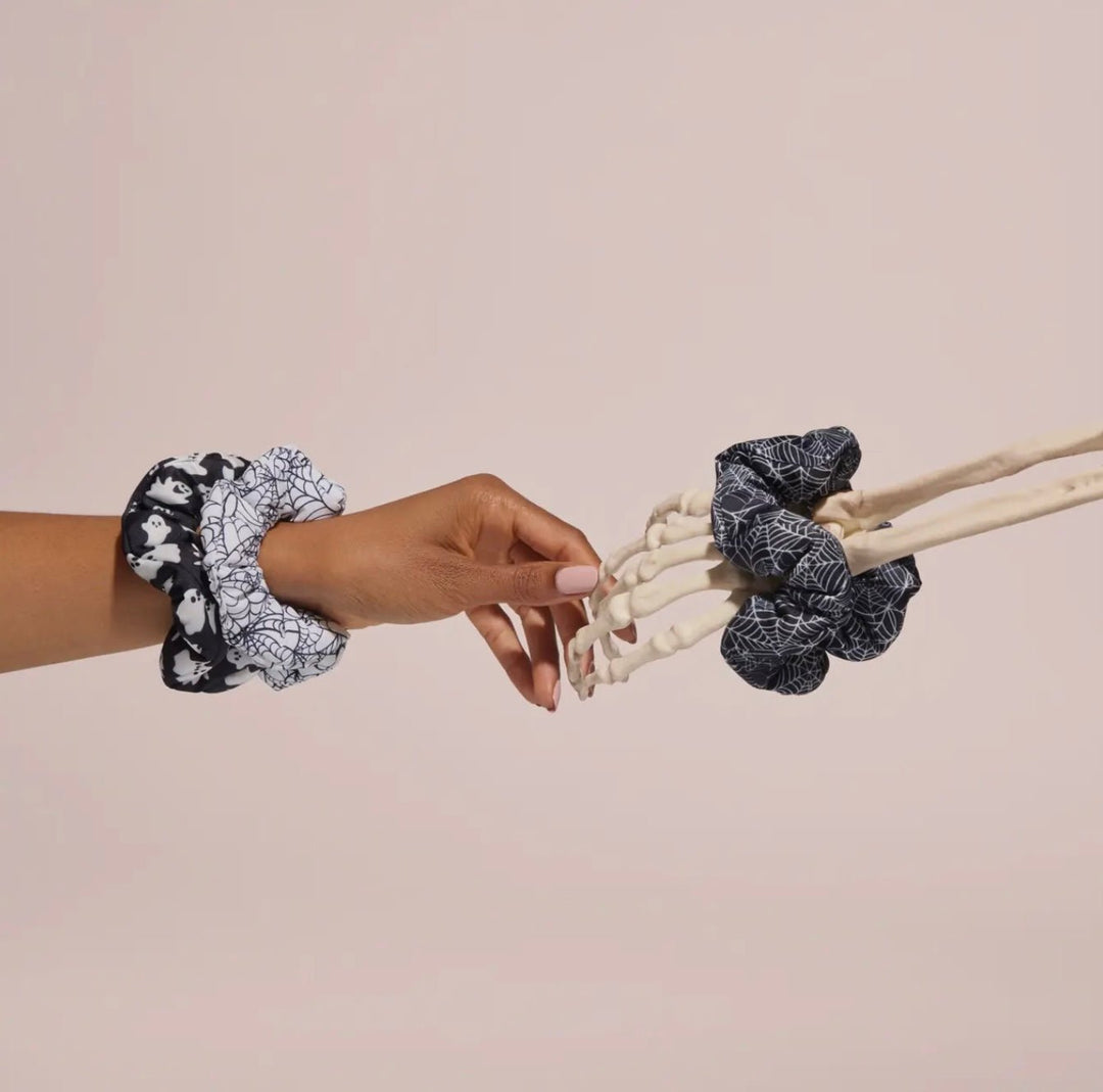 Kitsch Spiderweb Cloud Scrunchies - eloise boutique
