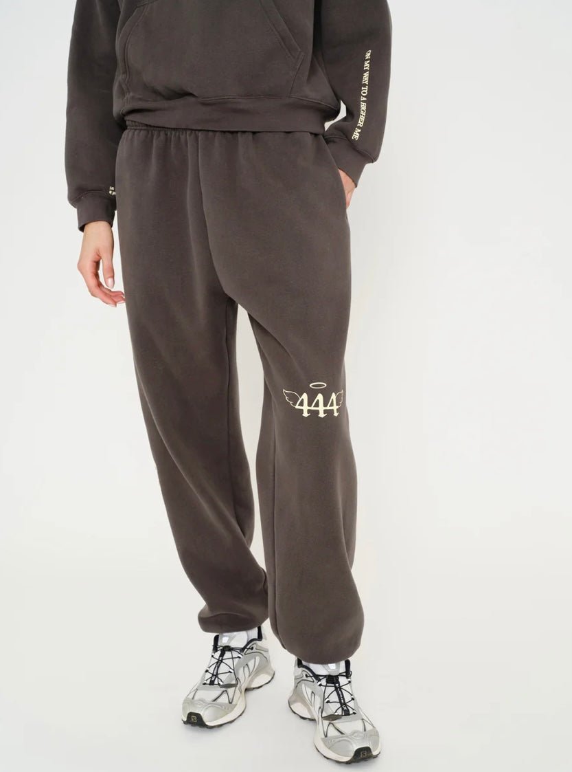 Mayfair Divinely Protected Charcoal Sweatpant - eloise boutique