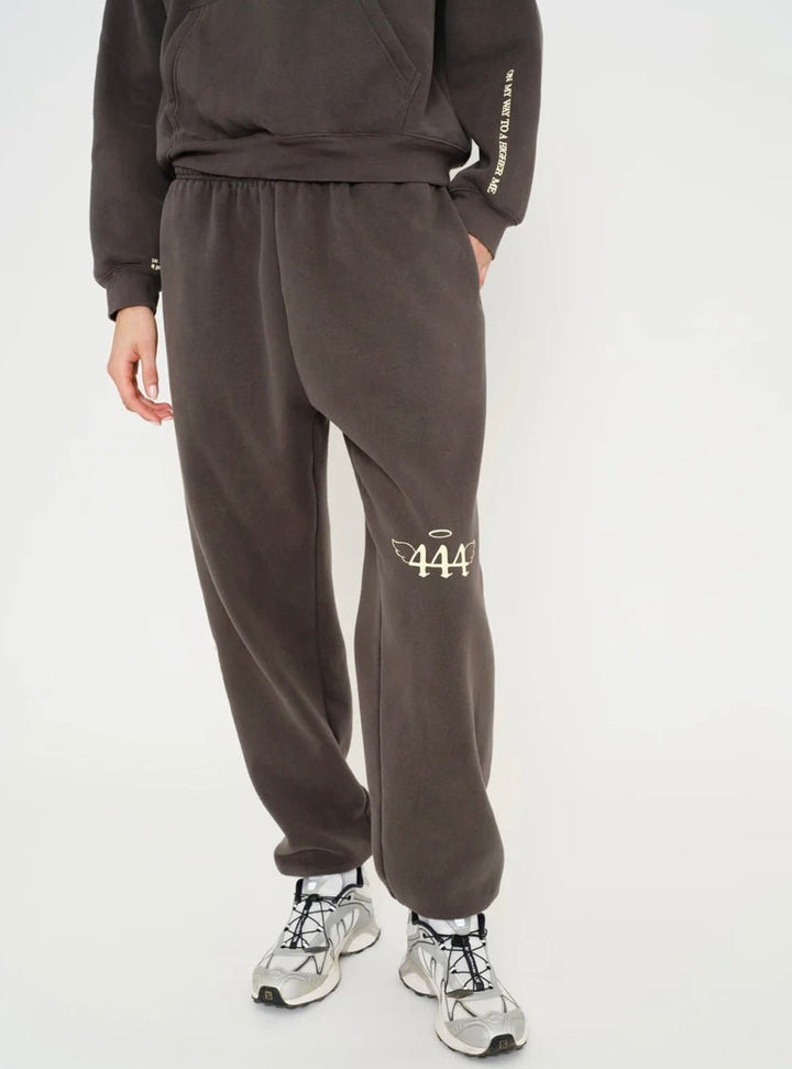 Mayfair Divinely Protected Charcoal Sweatpant - eloise boutique