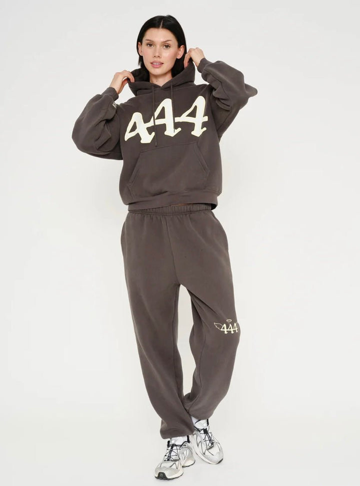Mayfair Divinely Protected Charcoal Sweatpant - eloise boutique