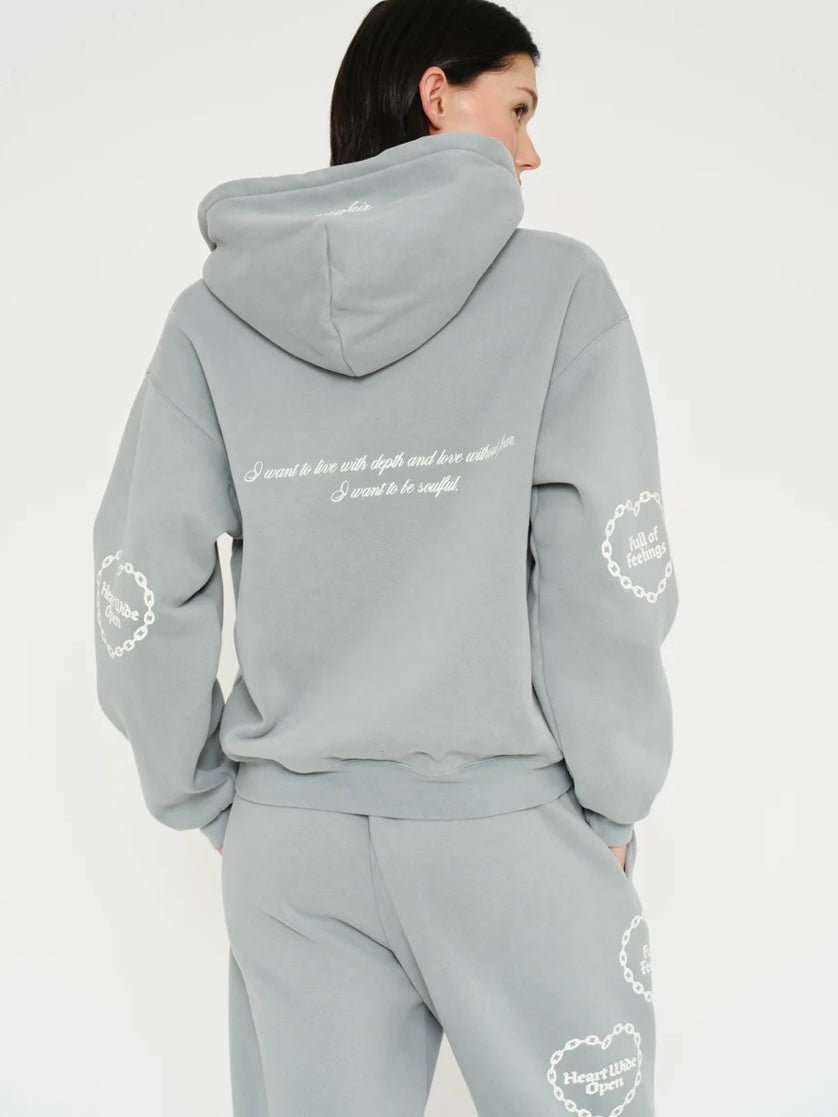 Mayfair Soulful Two - Way Zip - Up Hoodie - eloise boutique
