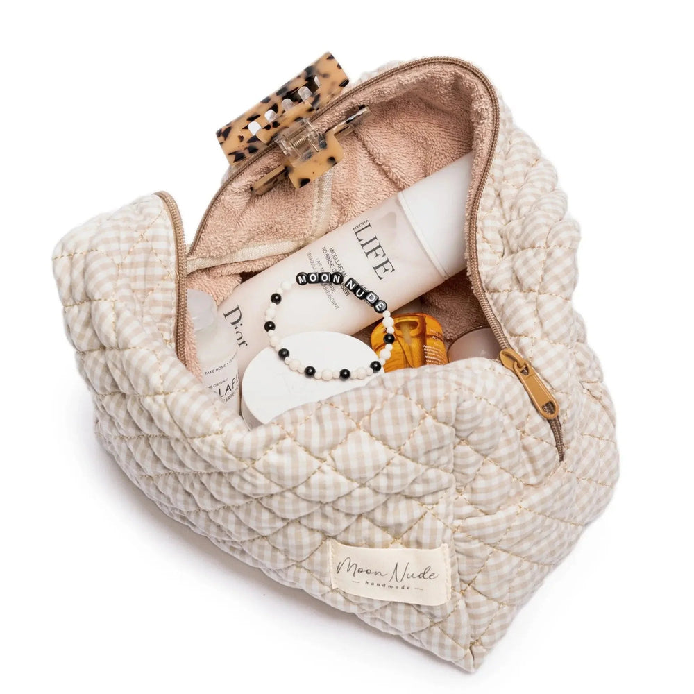 Moon Nude Nude Large Makeup Bag - eloise boutique