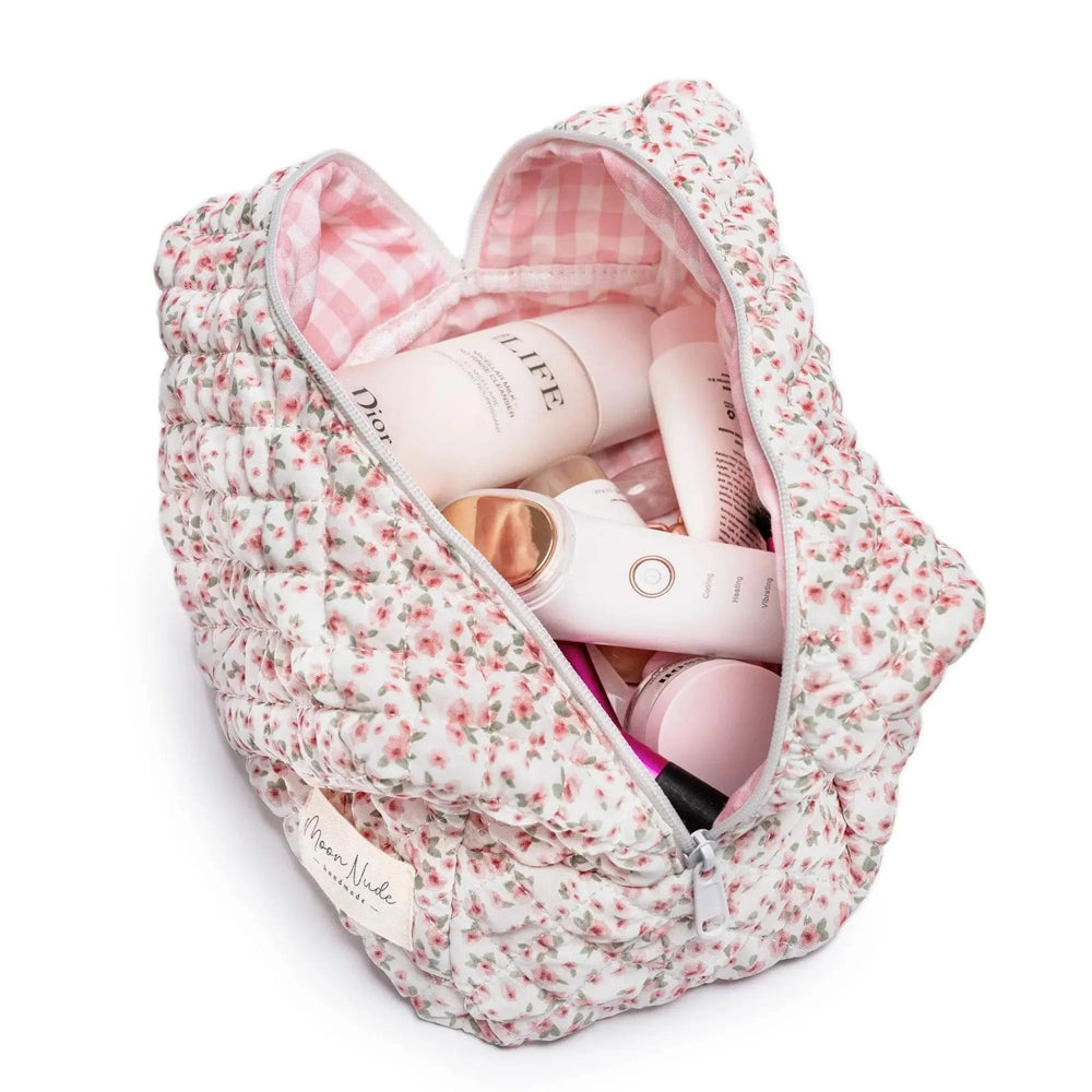 Moon Nude Peony Large Makeup Bag - eloise boutique