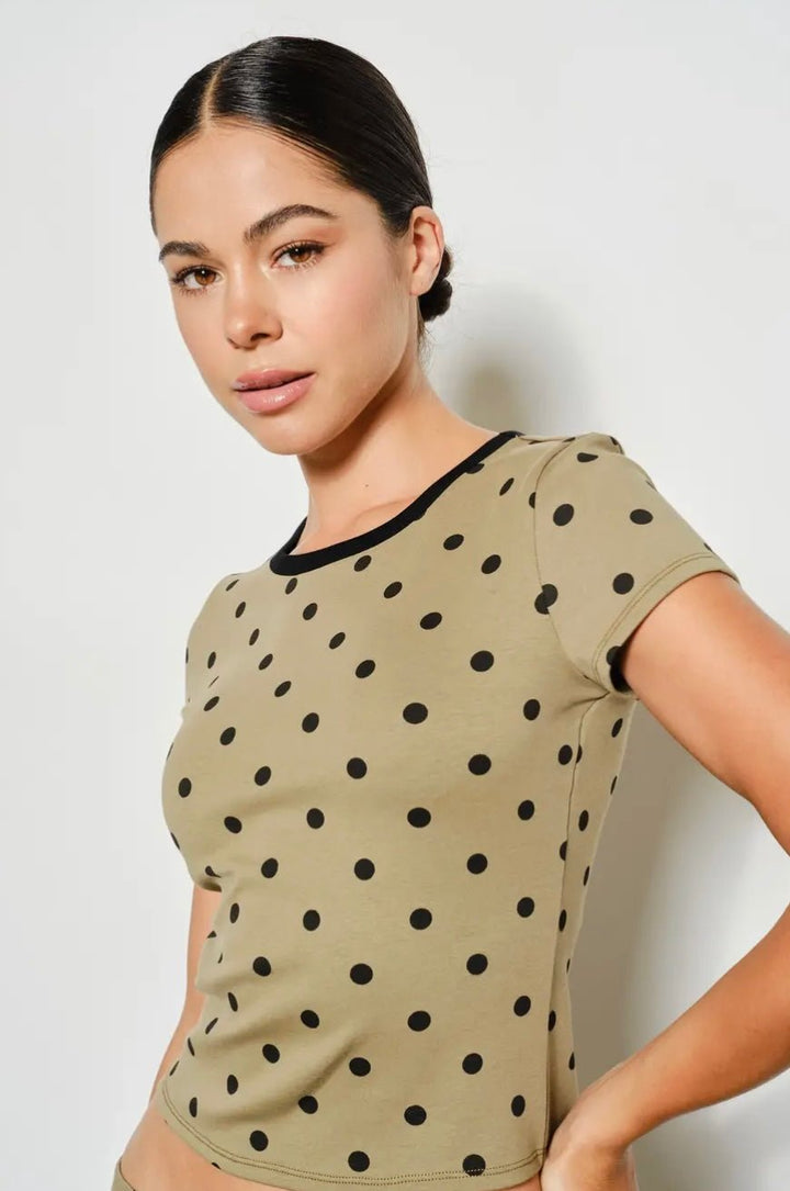 Moss Mod Polka Dot Set - eloise boutique