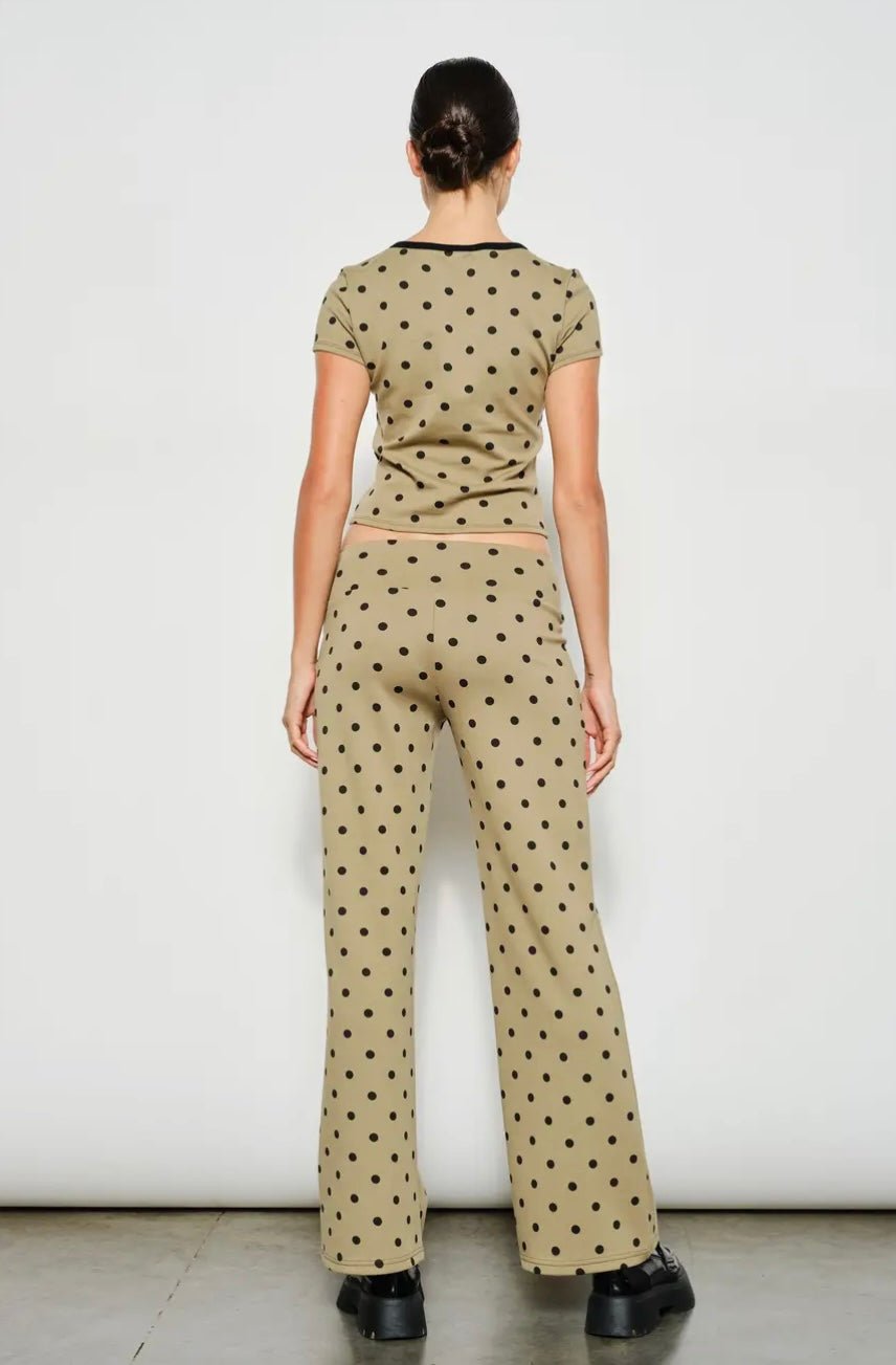 Moss Mod Polka Dot Set - eloise boutique