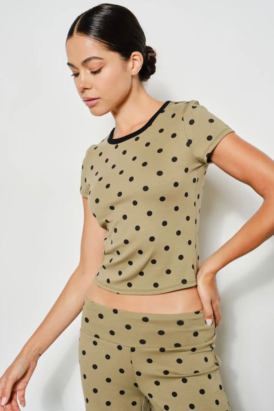 Moss Mod Polka Dot Set - eloise boutique