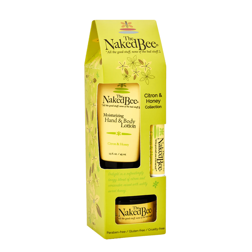 Naked Bee Gift Set - Citron & Honey - eloise boutique