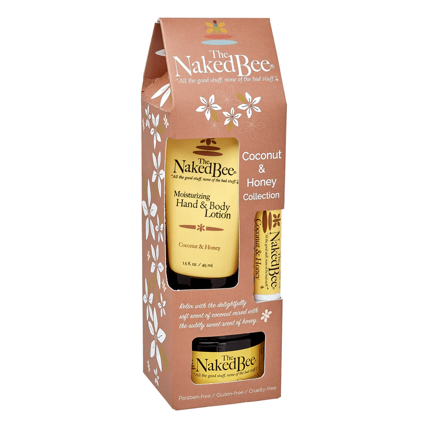 Naked Bee Gift Set - Coconut & Honey - eloise boutique
