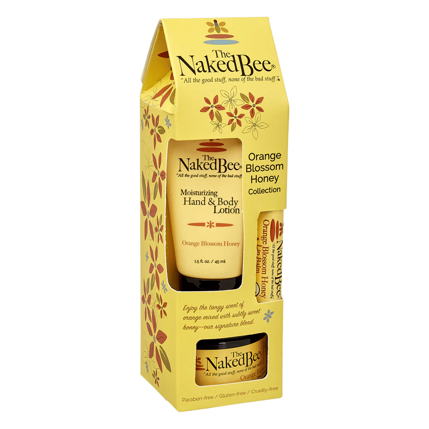 Naked Bee Gift Set - Orange Blossom Honey - eloise boutique