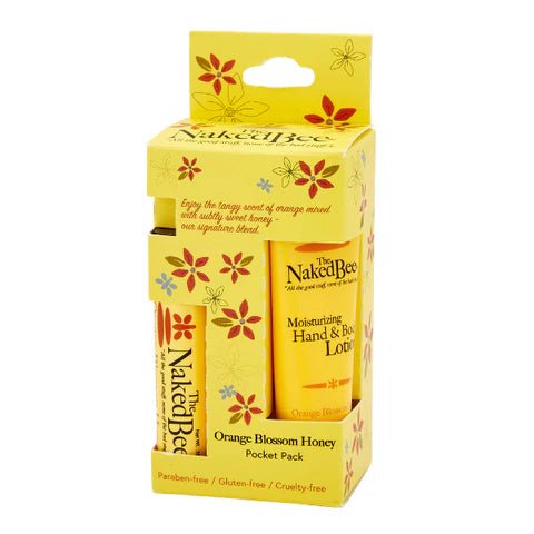 Naked Bee Pocket Pack - Orange Blossom Honey - eloise boutique