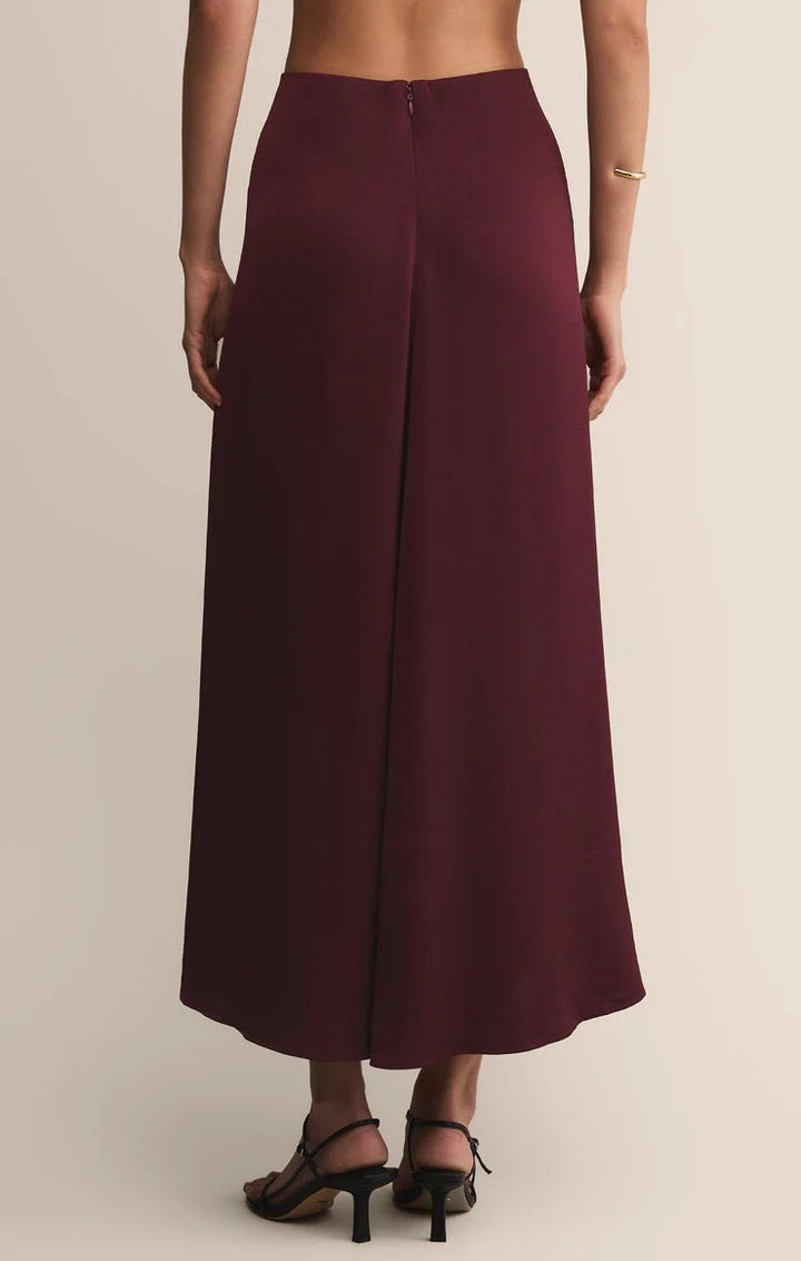 Northpointe Satin Midi Skirt - eloise boutique