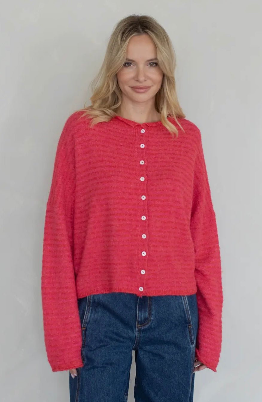 Piper Cardigan - Mini Striped - eloise boutique
