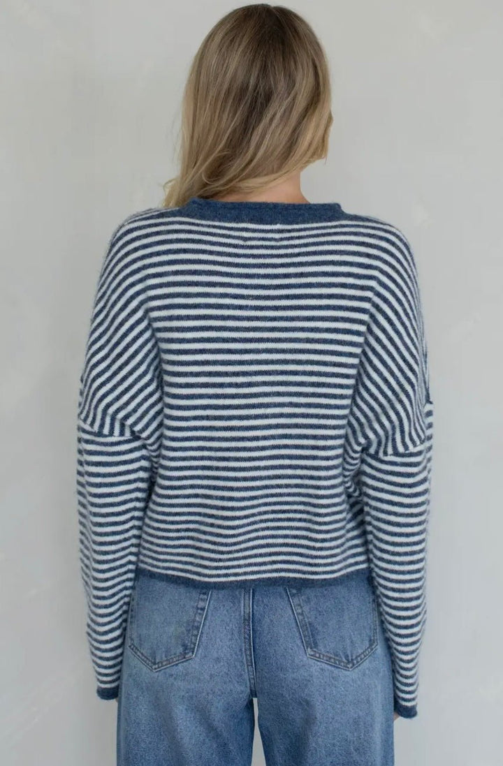 Piper Cardigan - Mini Striped - eloise boutique