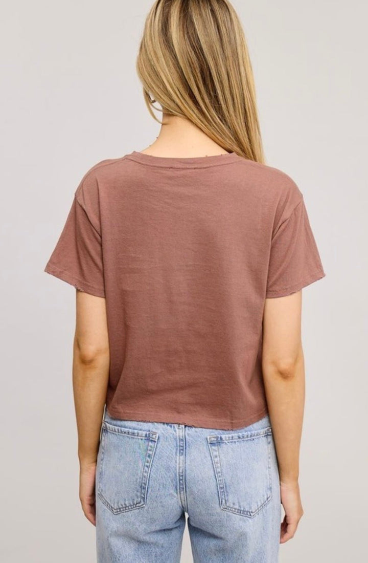 “Puff” Stitch Cowgirl Graphic Tee - eloise boutique