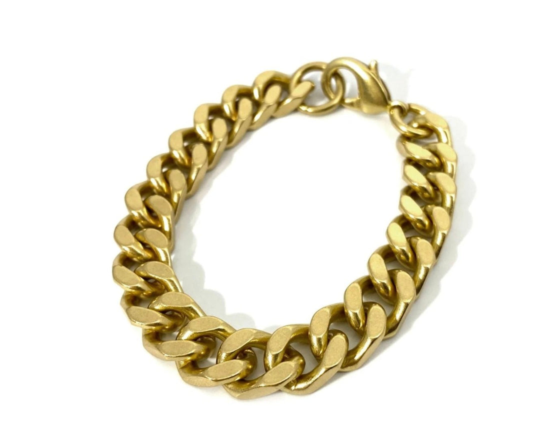 Rachel Nathan Bracelet Chain : Thick Curb 3.0 - eloise boutique