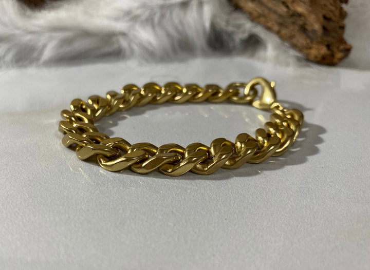 Rachel Nathan Bracelet Chain : Thick Curb 3.0 - eloise boutique