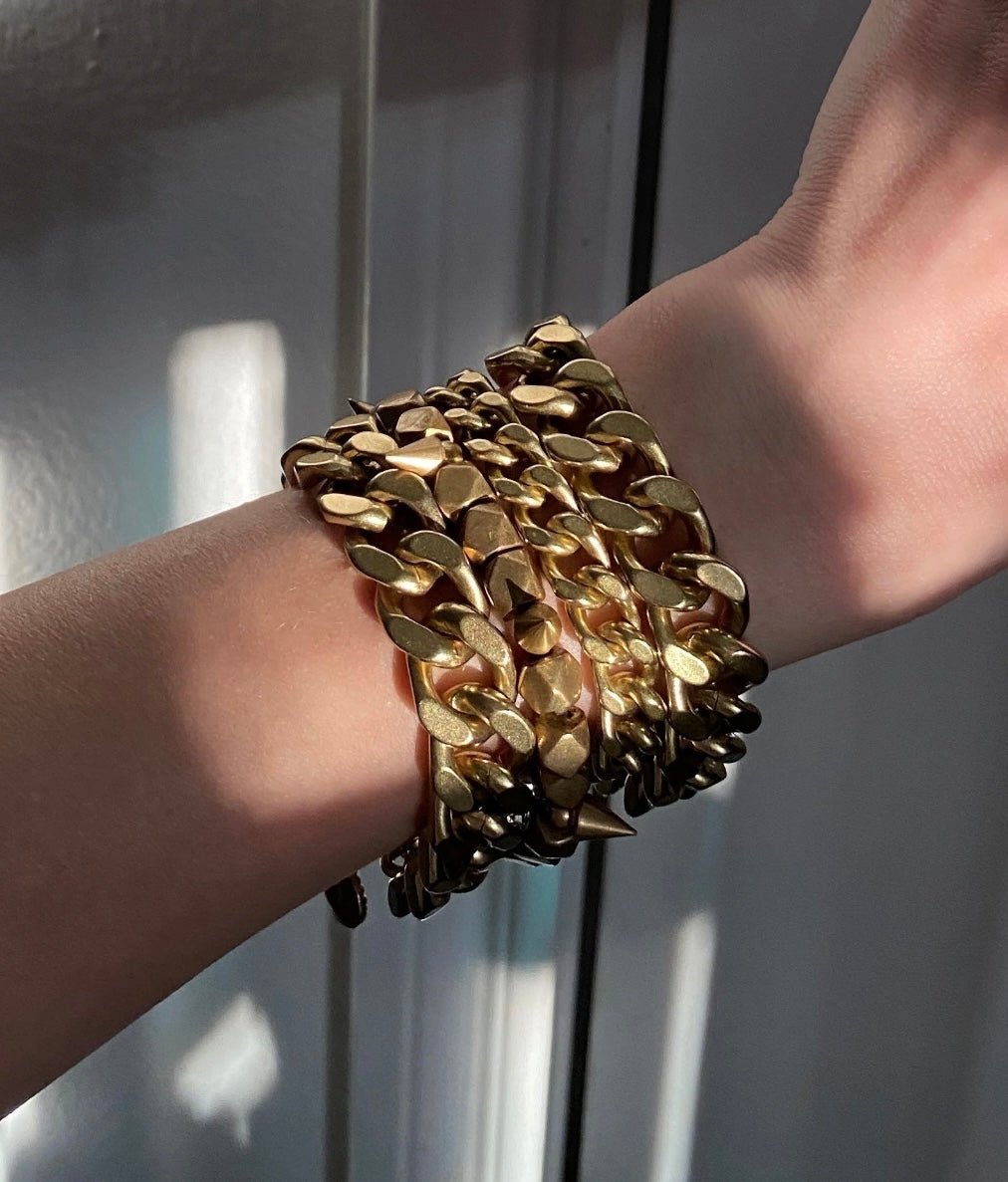 Rachel Nathan Bracelet On Point : Indian Brass - eloise boutique