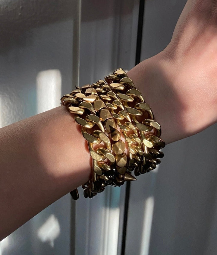 Rachel Nathan Bracelet On Point : Indian Brass - eloise boutique